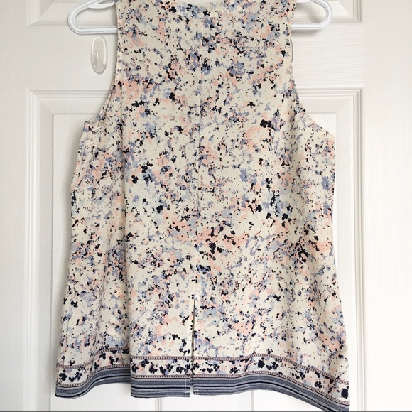 SANCTUARY Sleeveless Semi Sheer Printed Top - Picture 2 of 11